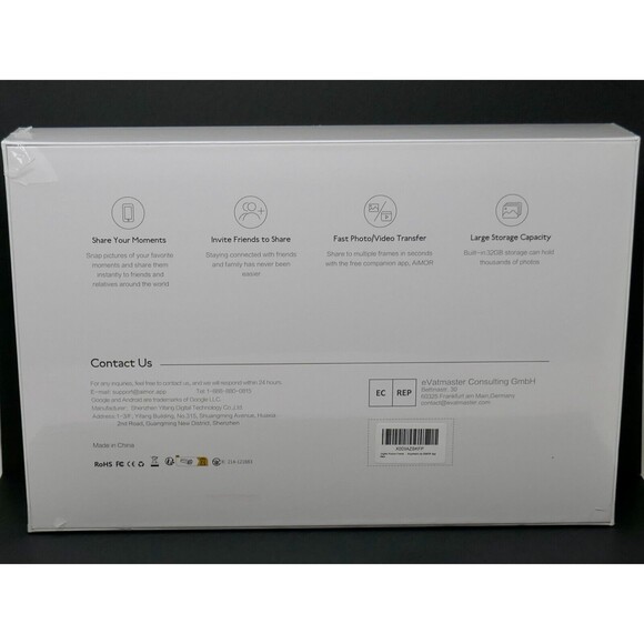 15.6" AiMOR Wifi 32GB 1080 HD Display Smart Digital Photo Frame SEALED - Picture 2 of 8